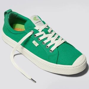 *NWT* Cariuma OCA Low Canvas Sneaker Green Unisex Womens 7.5 Mens 6